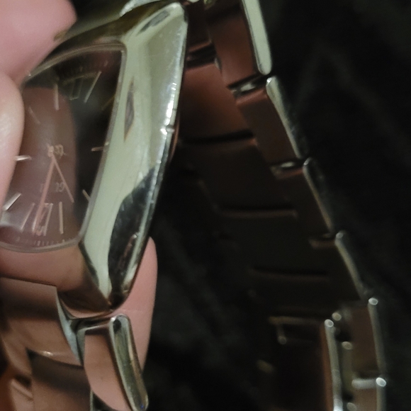 GUCCI Unisex Watch 8500M Swiss Quartz Gray Dial Silver Stainless Steel 34mm - Picture 6 of 6